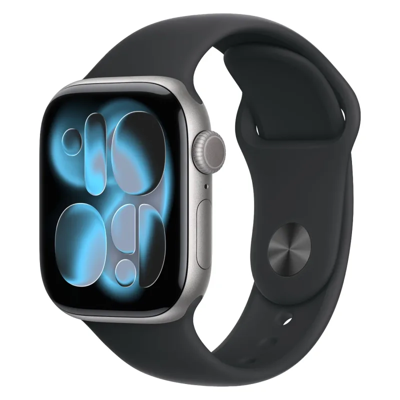 Apple Watch Serie 11 42Mm Meqw4Lw/A Gps Space Gray/Black Sport Band S/M