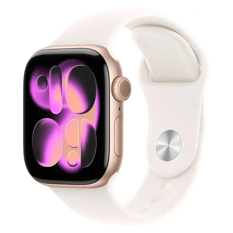 Apple Watch Serie 11 42Mm Meu44Lw/A Gps Rose Gold Sport Band M/L