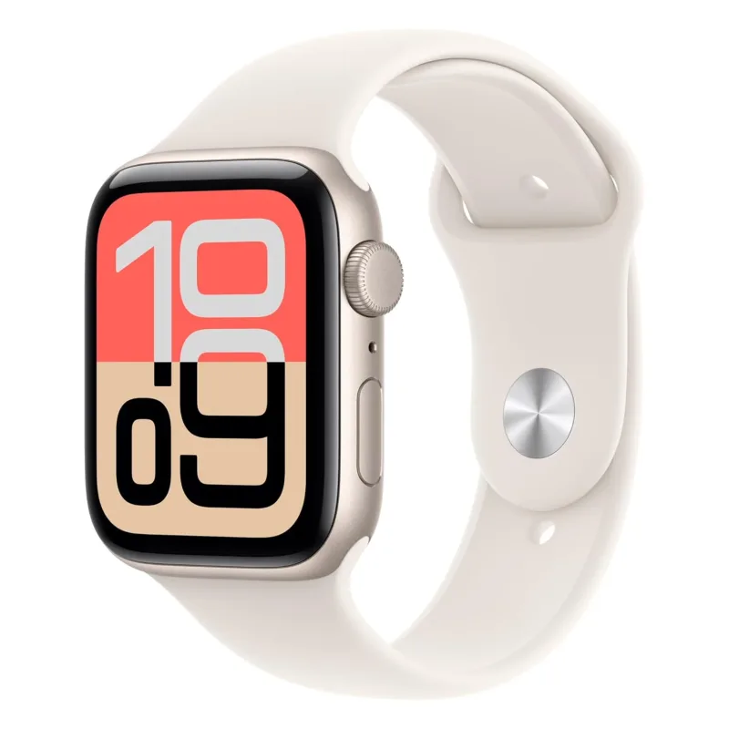 Apple Watch Serie SE 3 44Mm Mehj4Lw/A Starlight Sport Band M/L