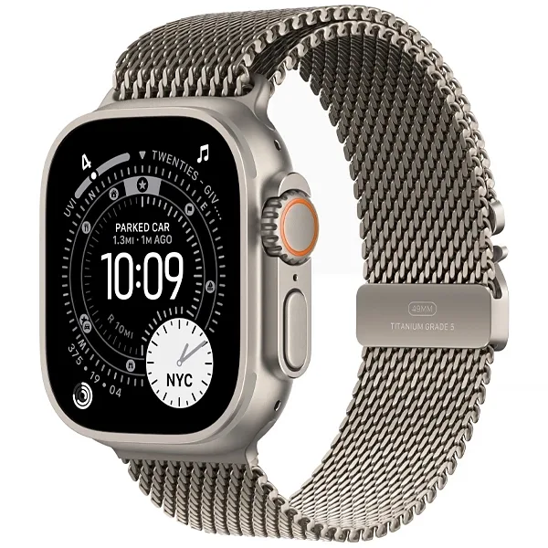Apple Watch Ultra 3 49Mm Cell Mf0E4Lw/A Natural/Titan.Milanes Loop L