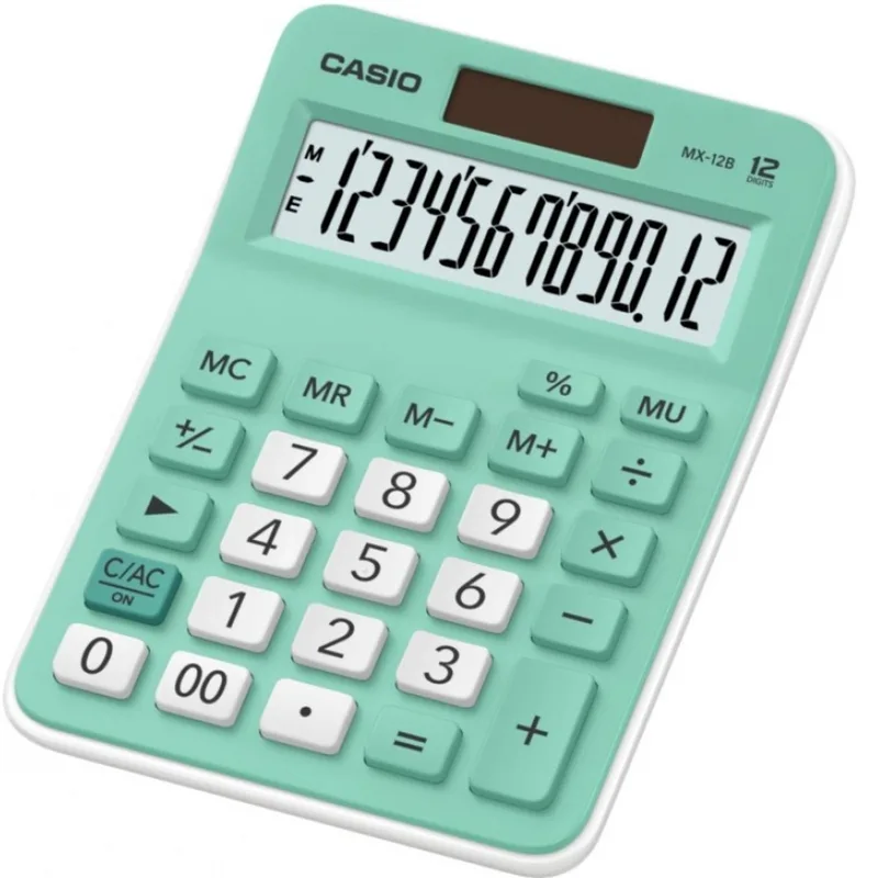 Calculadora Casio MX-12B-GN-W-DC