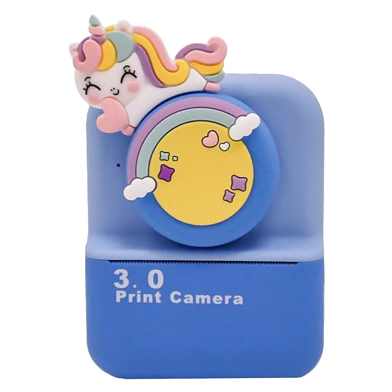 Cámara Impresora Infantil Unicornio A-DV935 - Blue