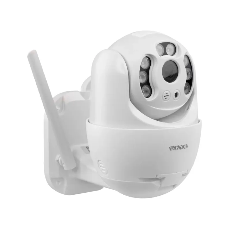Cámara IP Satellite A-CAM004 HD 3MP/Wi-Fi/MicroSD - Blanco