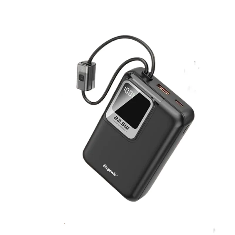 Cargador Portatil Ecopower EP-C885 22000MAH-Negro