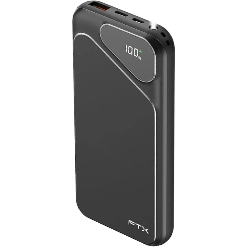 Cargador Portátil FTX FTXPB-10LCD-BK 10.000mAh - Negro