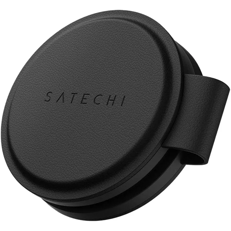 Cargador Satechi ST-QTG21K Onthego 2 in 1 Wireless Spiderman Black