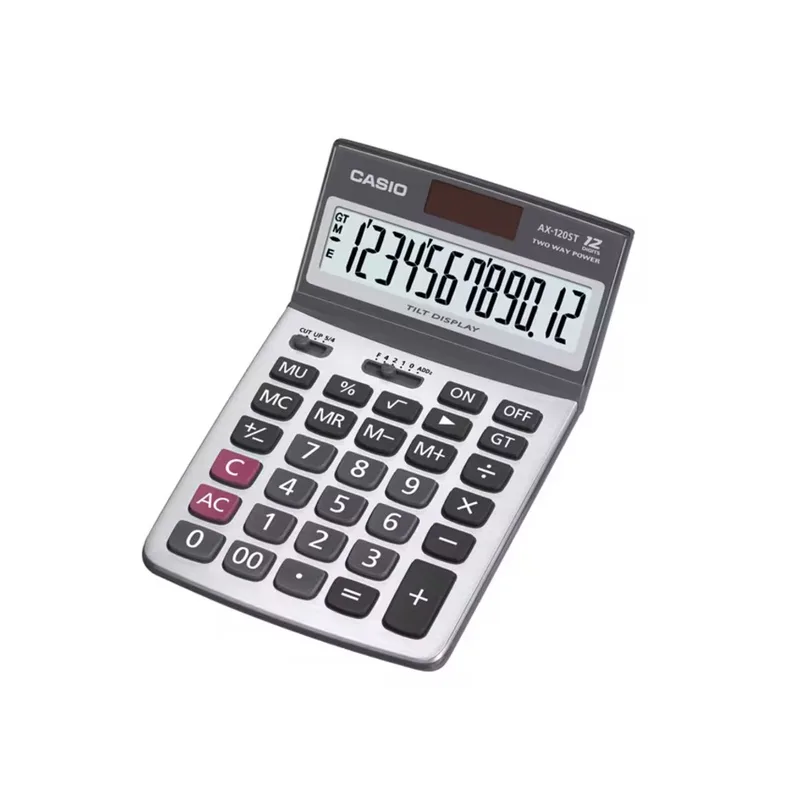 Casio Calculadora Ax-120St Silver