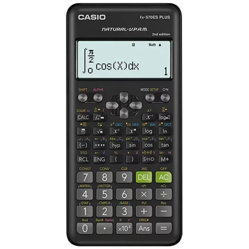Casio Calculadora Fx-570Es Plus 2Da Editon Pink