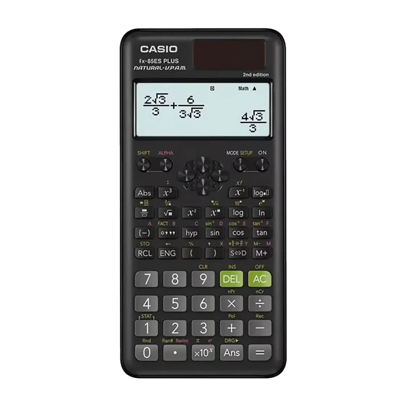 Casio Calculadora Fx-85Es Plus 2Nda Edition Black