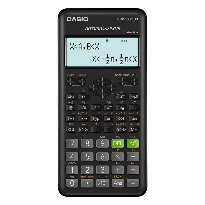 Casio Calculadora Fx-95Es Plus 2Nda Edition Black