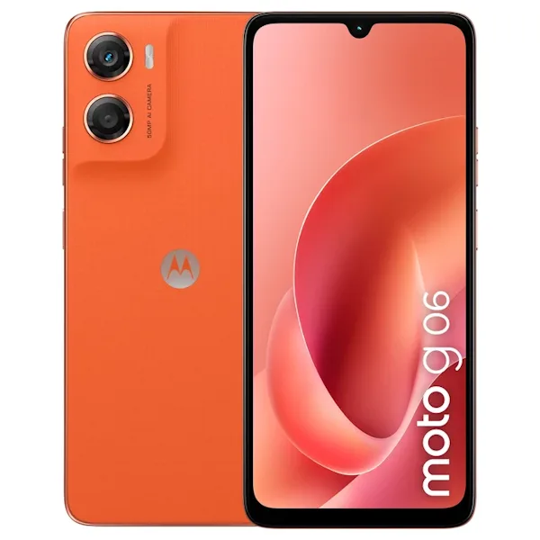 Celular Motorola G06 Xt2535-2 Ds 4/128Gb Arabesque Naranja