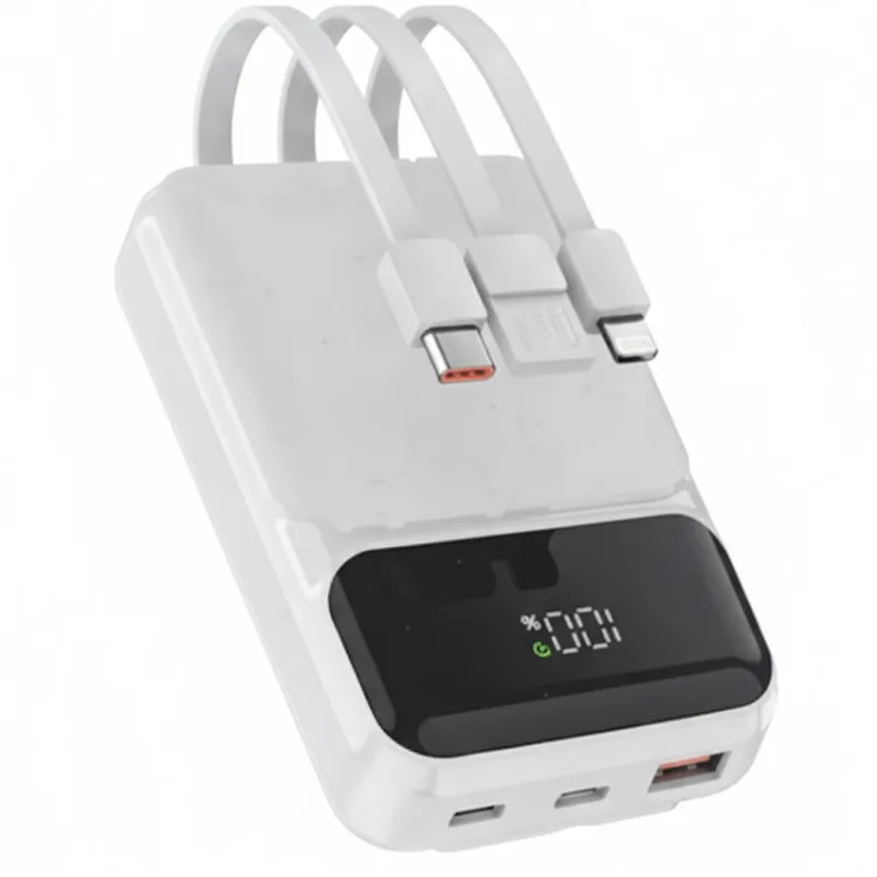 Ecopower Cargador Portatil Ep-C809 10000Mah Blanco