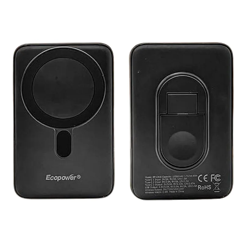 Ecopower Cargador Portatil Ep-C816 12000Mah Blanco