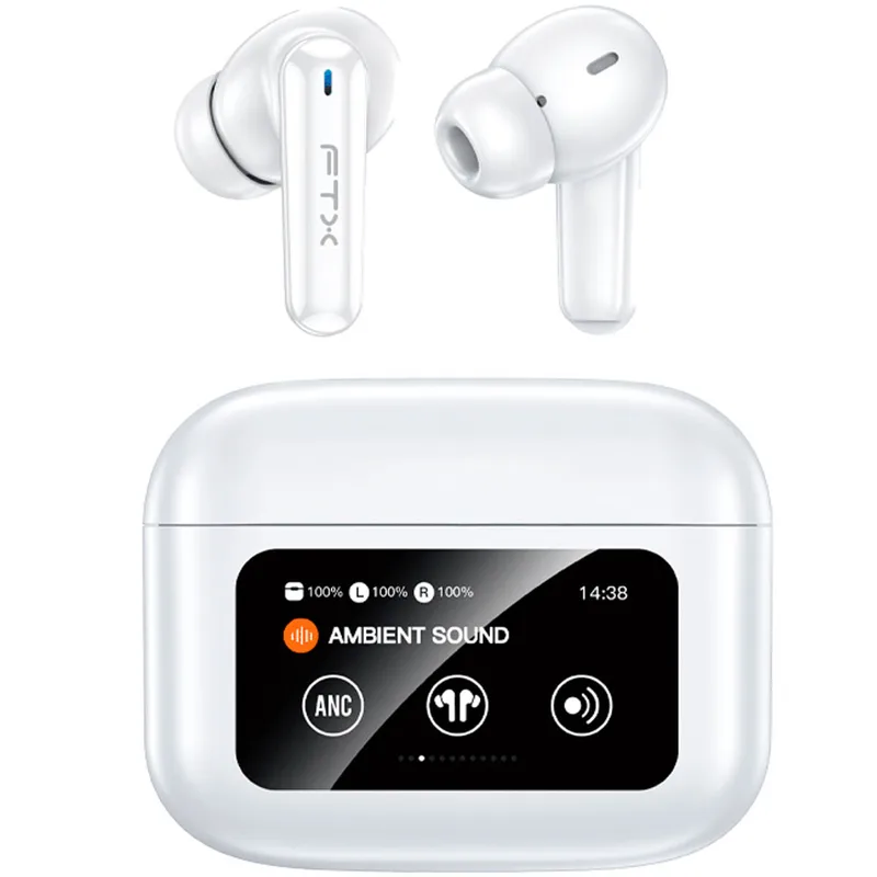 Ftx Auricular E56L-Wh Bt/Mic/Anc/Touch/Ipx6 Blanco C/Pant LED