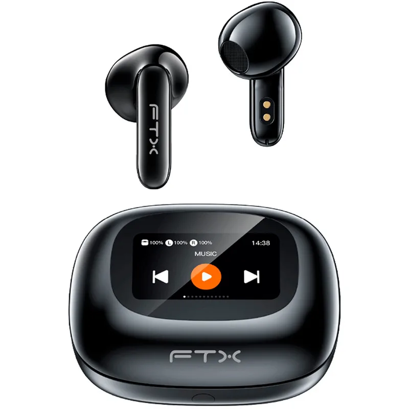 Ftx Auricular E97L-Bk Bt/Mic/Touch/Ipx6 Negro C/Pant LED 124706