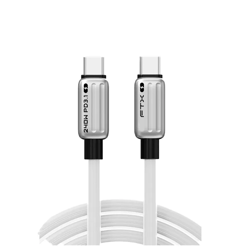 Ftx Cable USB-C Ftx-Cm240-Zsw1 1M Blanco