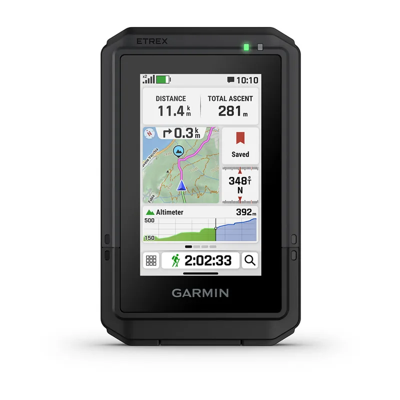 Garmin eTrex Touch 010-02940-00 com TouchScreen / Mapas Pré-instalados / IP67 / Wi-Fi / Bluetooth