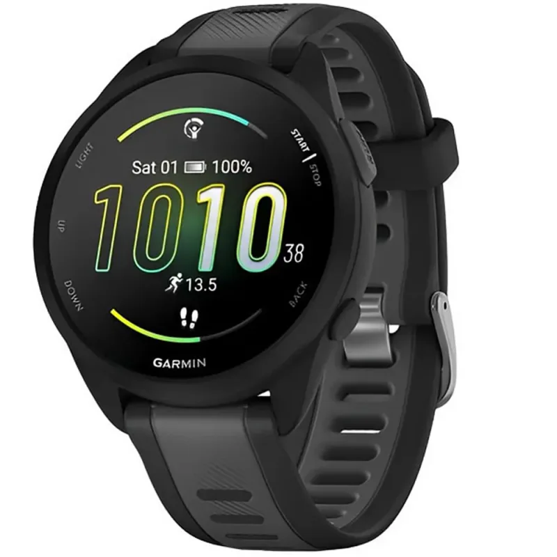 Garmin Reloj Gps Forerunner 165 Basic 42Mm 010-02863-20 Black/S.Gray