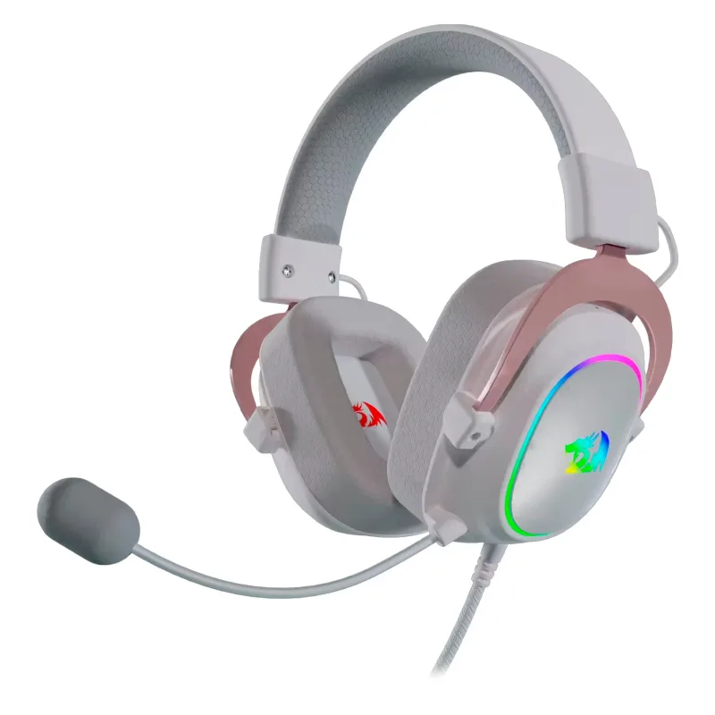 Headset Gaming Redragon ZEUS-X H510W-RGB - Blanco