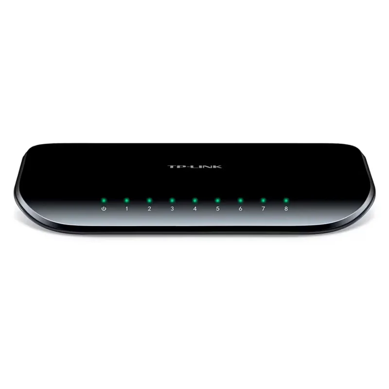 Hub Switch TPLink TL-SG1008D 8 Portas Gigabit 1000 Mbps - Cinza