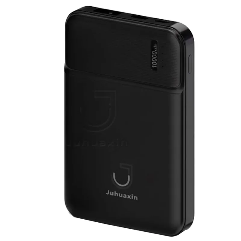 Juhuaxin Cargador Portatil Ju-Pb20 Grip Force 10000Mah Black