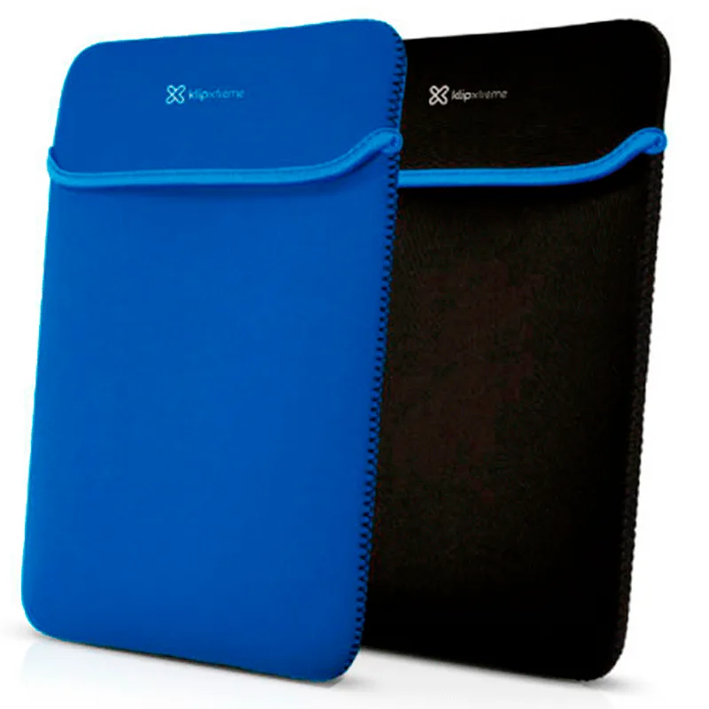 Klip Funda P/Nb Kns-415Bl Kolours V2 15.6" Negro/Azul