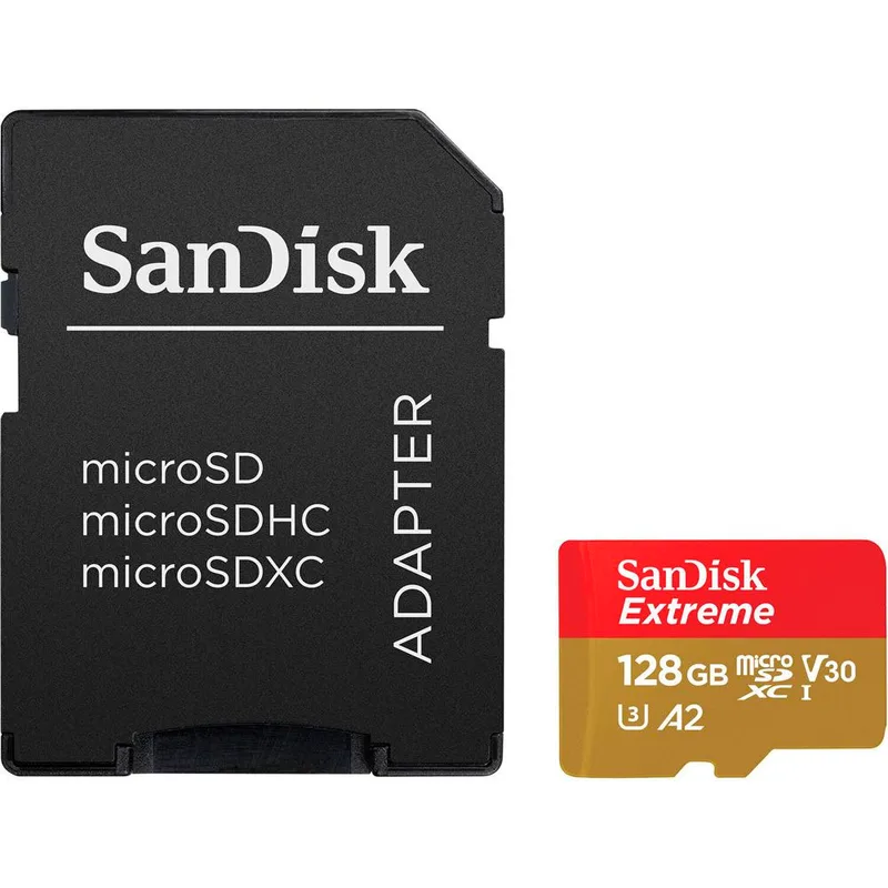 Memoria Micro SD Sandisk Extreme 128GB 190MB/S SDSQXAA-128G-GN6AA