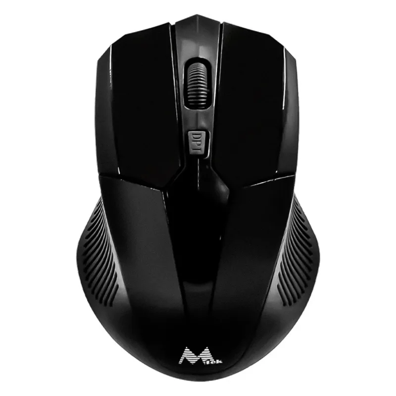 Mouse Mtek Wireless MW-4W204 USB - Negro