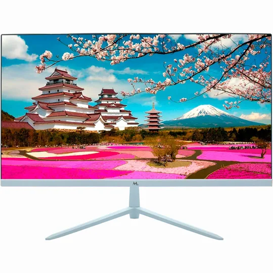 Mtek Monitor LED 22" Ms22Sfv100P-W Fhd /Hdmi /Vga/Va-100Hz White