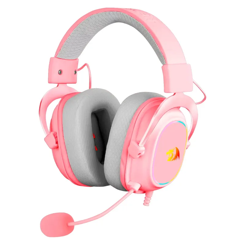 Redragon Auricular H510P-RGB Zeus X Pink