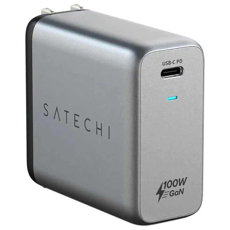 Satechi Cargador St-Uc100Wsm-Eu 100W Pd Wall USB-C Space Grey