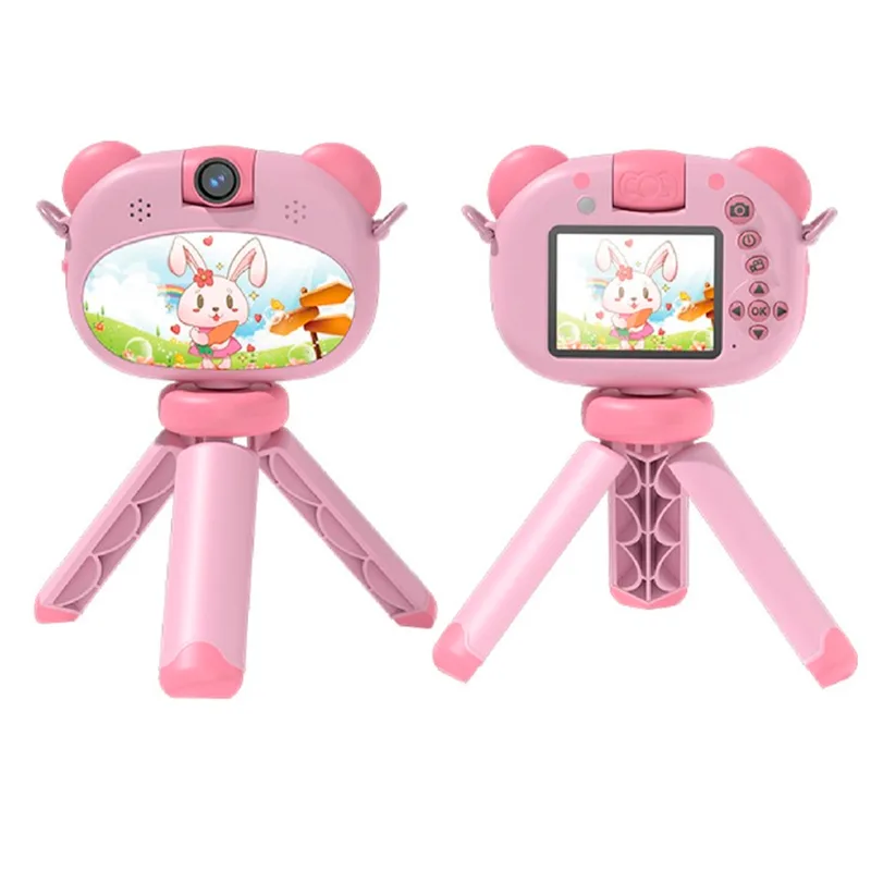 Satellite Camara Infantil A-Dv1006 C/Tripode Pink