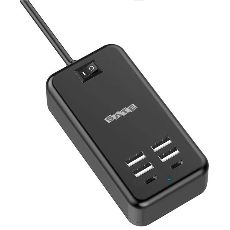 Satellite Cargador A-R23U 6 En 1 30W Negro
