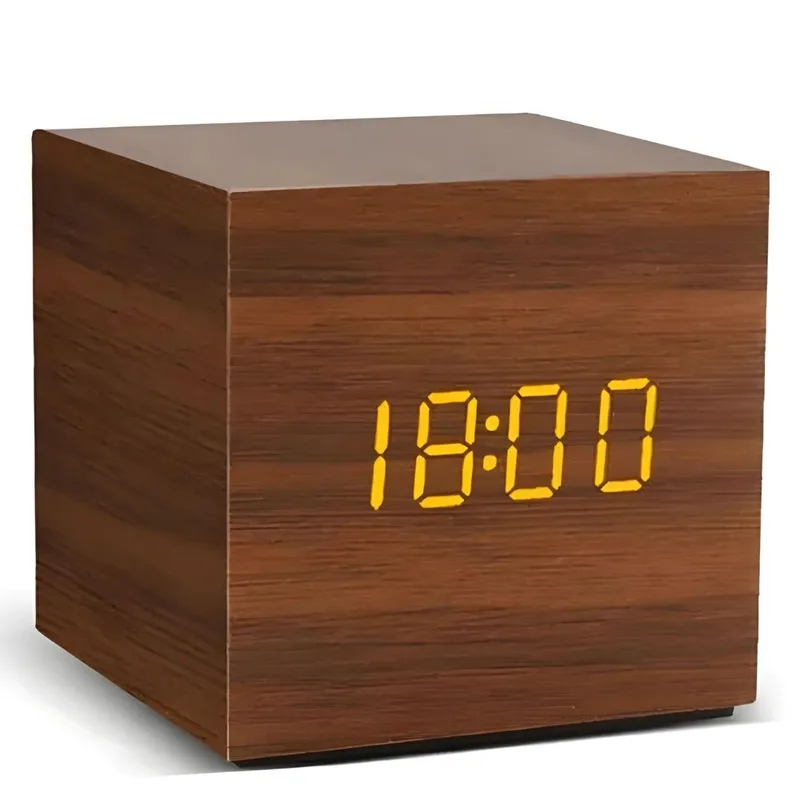 Satellite Reloj De Mesa Ac-T33 Brown
