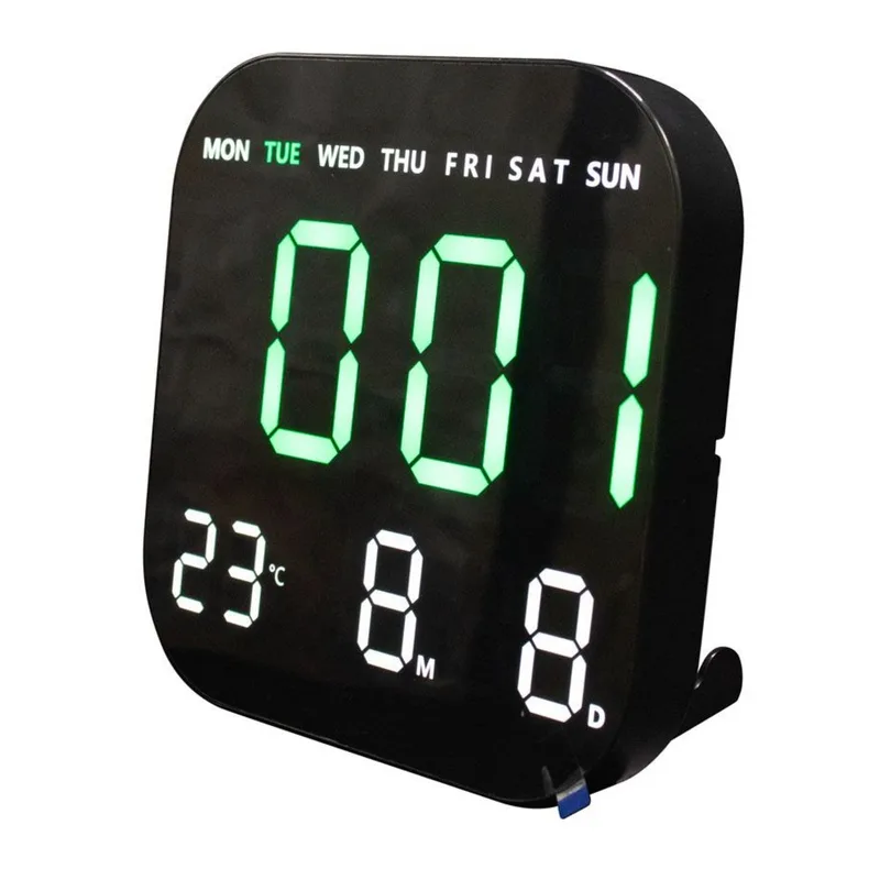 Satellite Reloj De Pared Digital Ac-T6841 Orange
