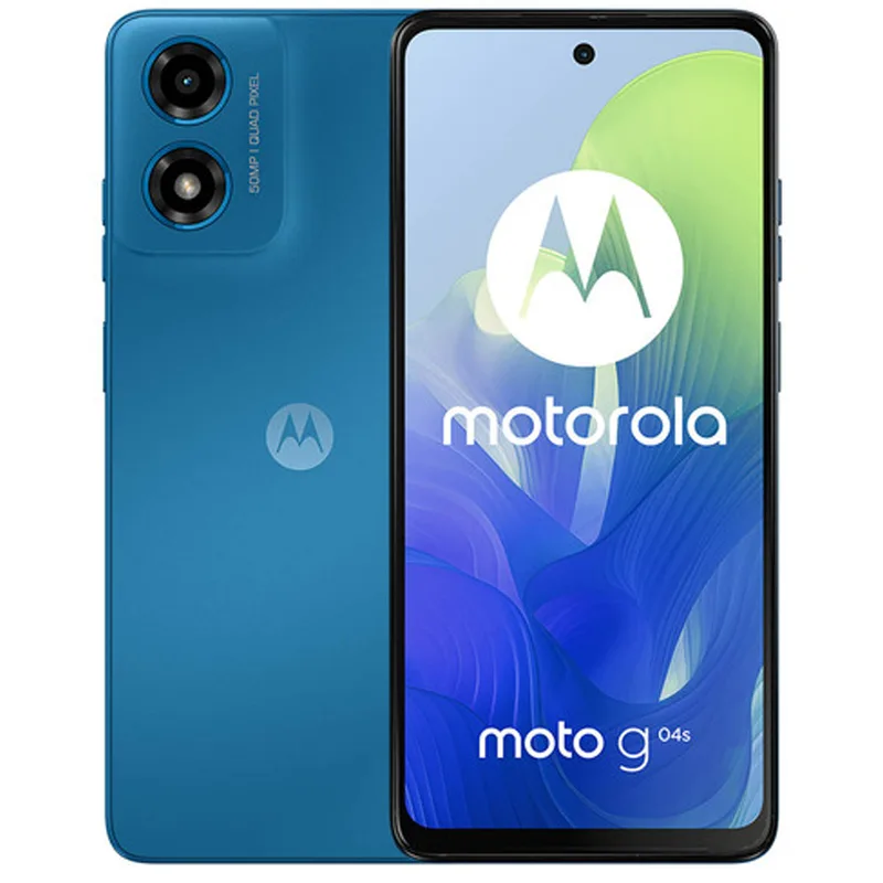 Smartphone Motorola G04S XT2421-7 LTE/BR DS 4/256GB 6.5" 50/5MP A14 - Blue (US)