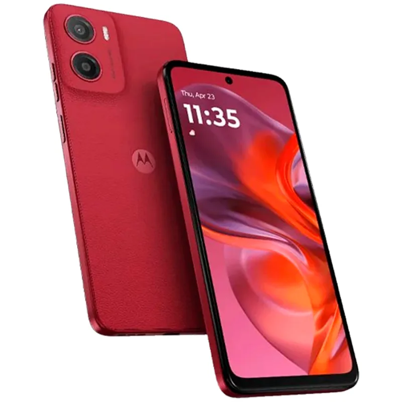 Smartphone Motorola G05 XT2523-2 6.7" DS LYE NFC 4/128GB 150/8Mp A15 18W - Red (US)