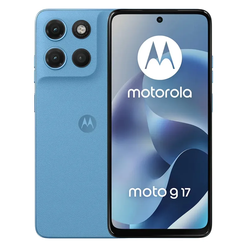 Smartphone Motorola Moto G17 XT2623-1 128GB 4GB RAM Dual SIM Tela 6.72" - Azul