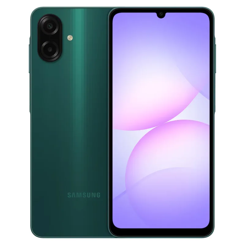 Smartphone Samsung Galaxy A07 SM-A075M 128GB 4GB RAM Dual SIM Tela 6.7" - Verde (Caixa Slim)