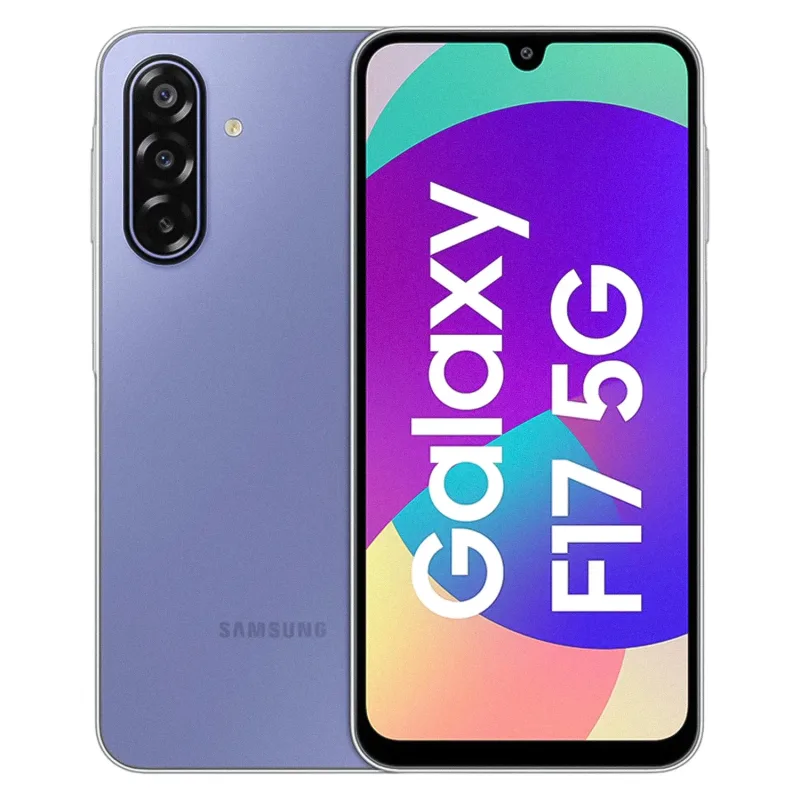 Smartphone Samsung Galaxy F17 5G SM-E176B 128GB 4GB RAM Dual SIM Tela 6.7" - Violeta (Caixa Slim)