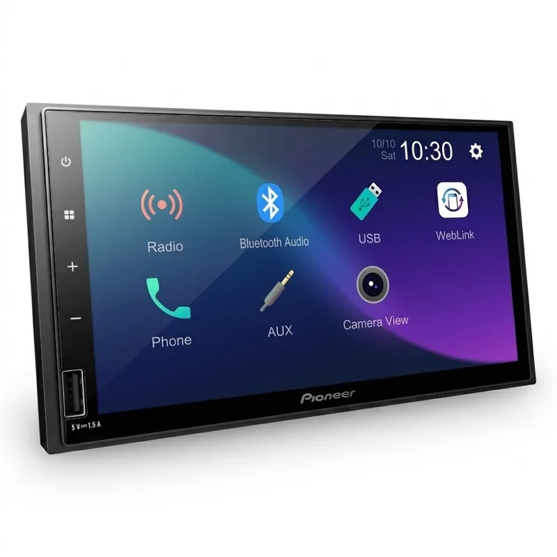 Toca Dvd Pioneer DMH-A375BT 7" USB/AND/IPH