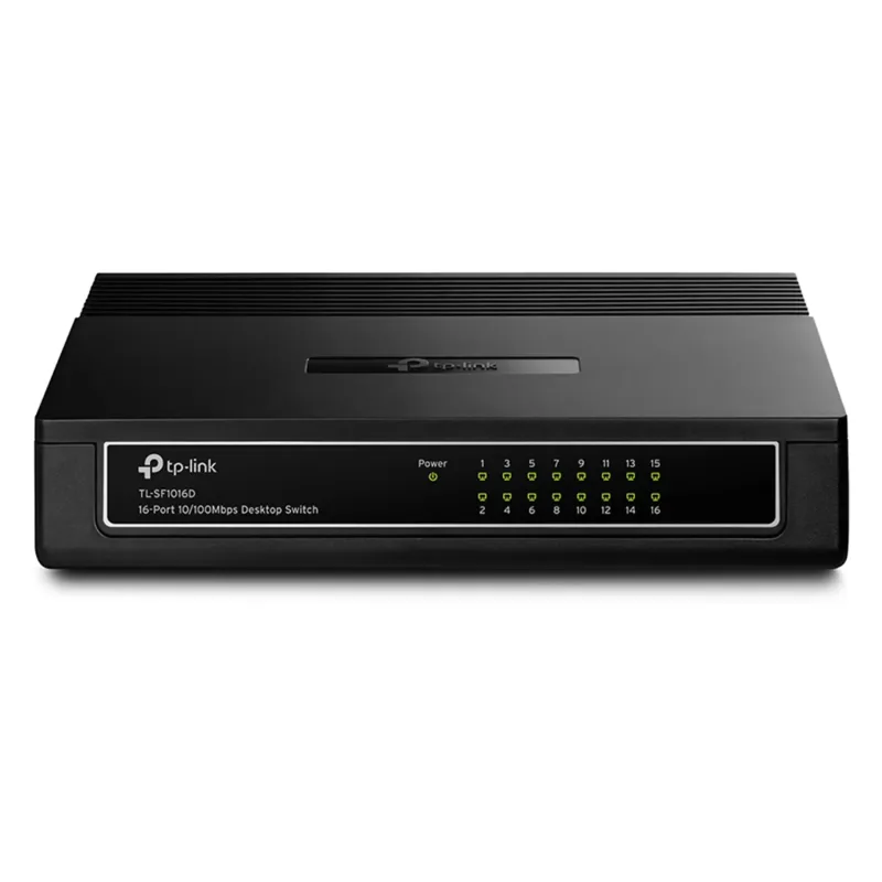 Tp-Link Switch Tl-Sf1016D 16P 10/100Mps Negro