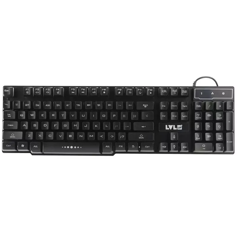 Vivitar Teclado Lvlup Lu734-Noc-T53-12 Gaming Negro