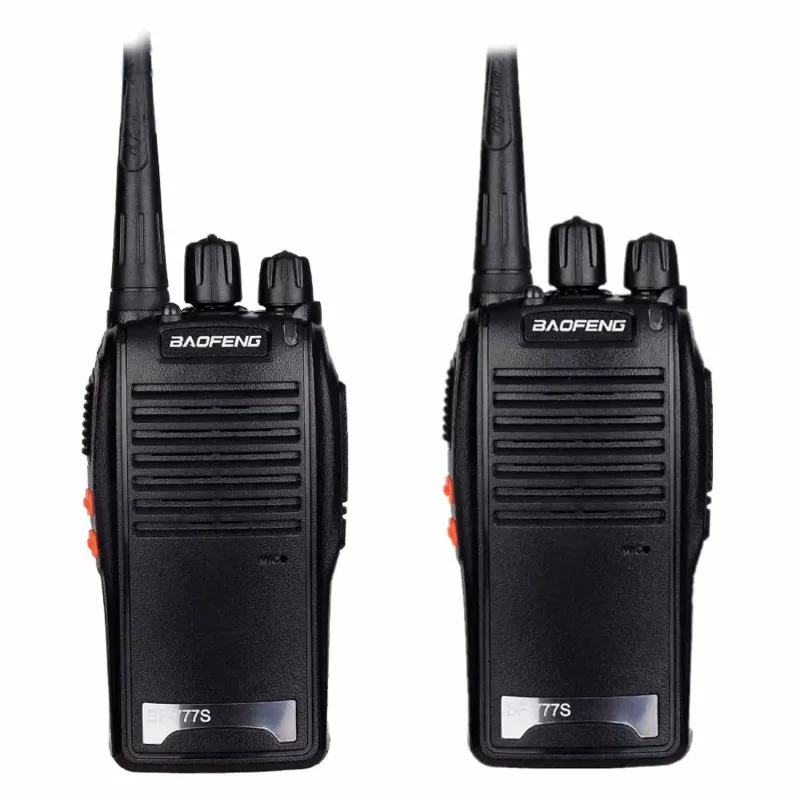 Walkie Talkie Baofeng BF-777S Hasta 3KM/1500mAh - Negro