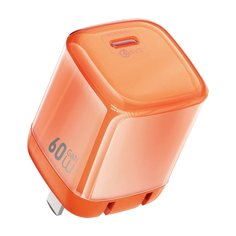 Wiwu Cabezal De Carga Wi-G037 60W Orange
