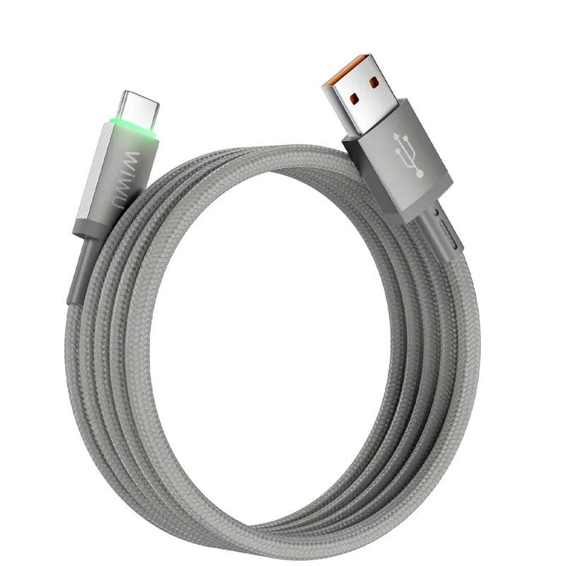 Wiwu Cable Maglink Wi-C082 USB-A A USB-C 60W 1M Gray