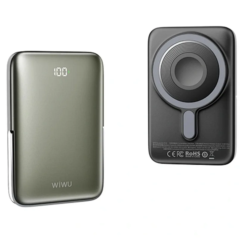 Wiwu Cargador Magnetico 3En1 Wireless Wi-P018 White